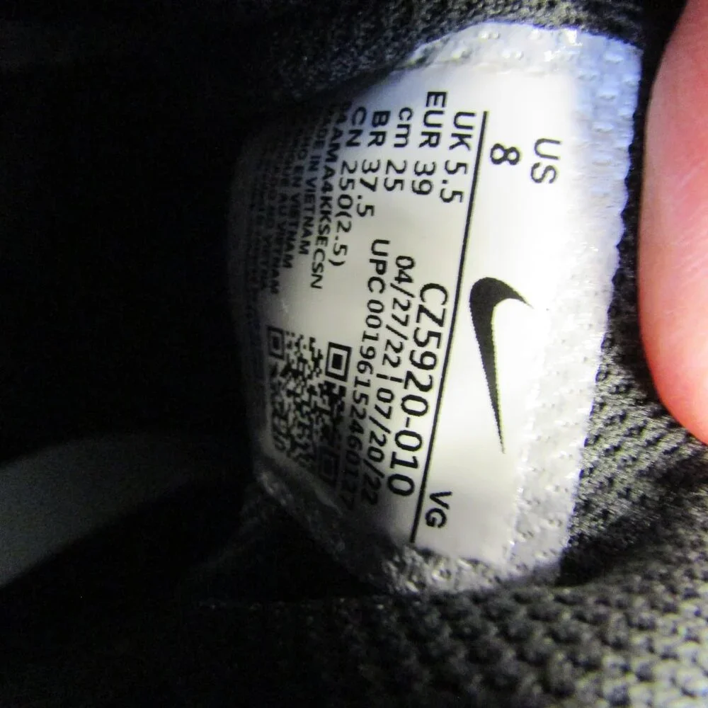 Nike Hyperdiamond 4 Black Softball Metal Cleats Women’s Size 8 New NWT - Picture 13 of 14